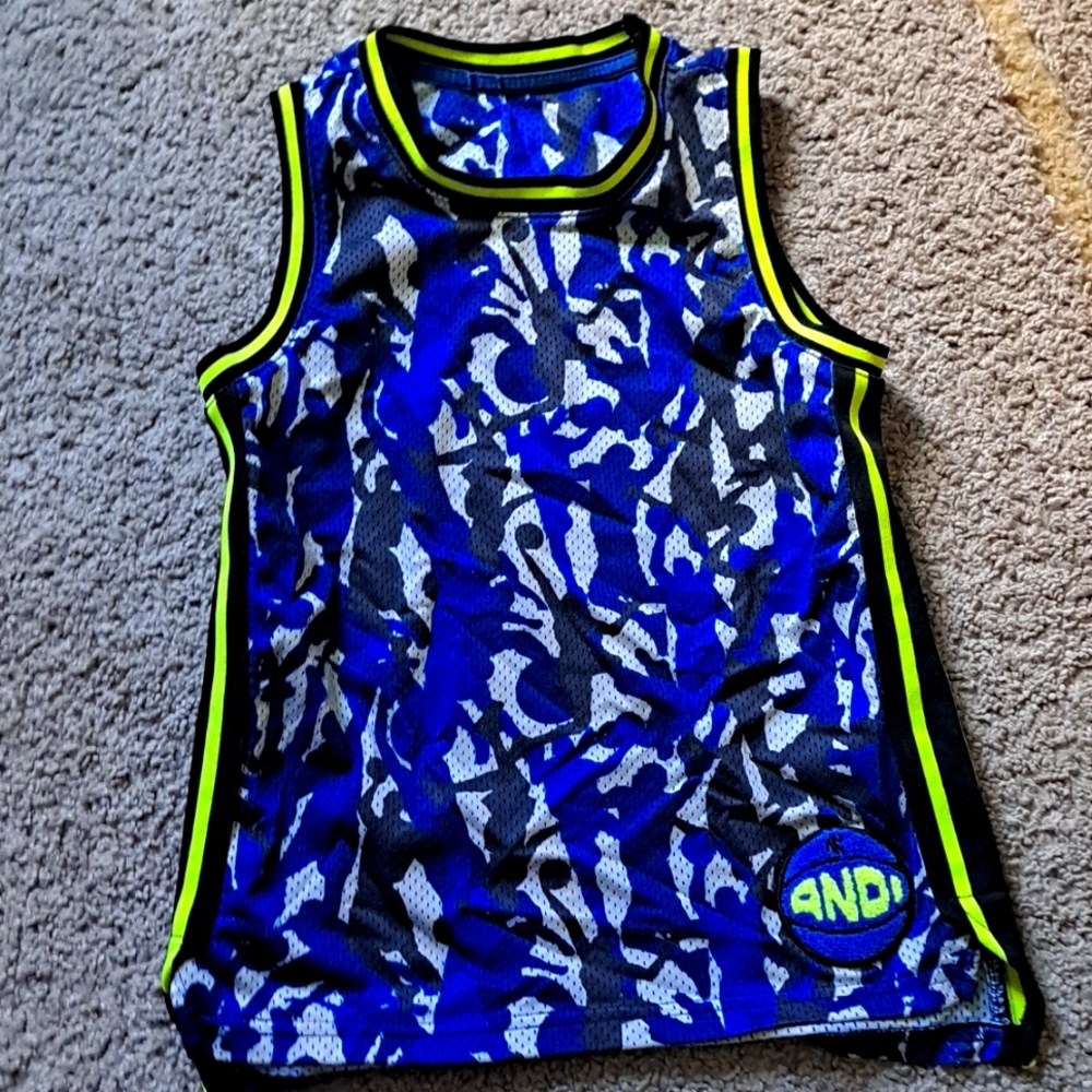 AND1 Jersey Blue kids amazing